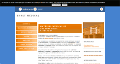 Desktop Screenshot of ehret-medical.com