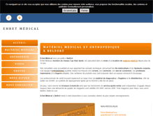 Tablet Screenshot of ehret-medical.com